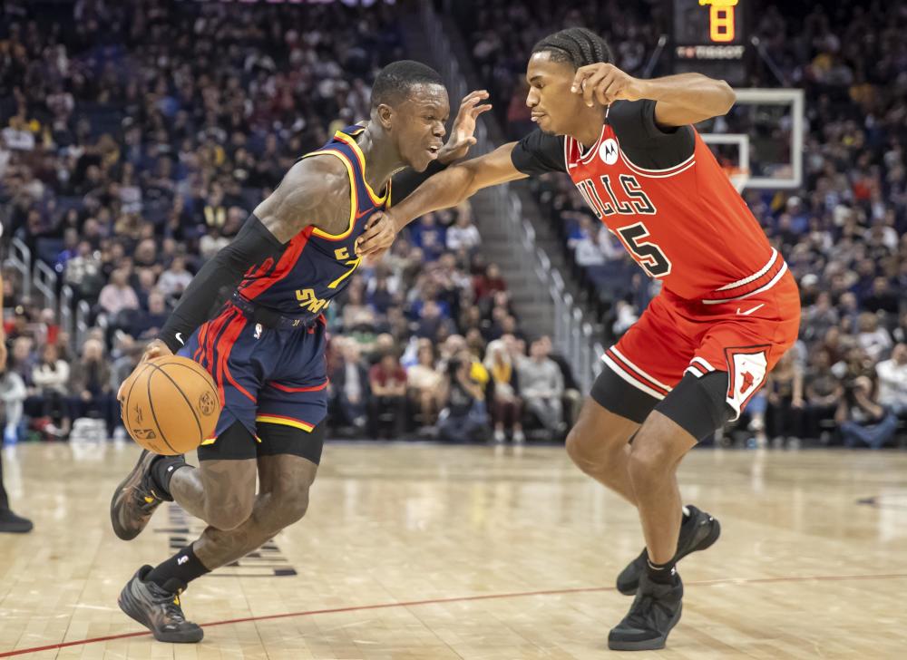 篮球——NBA常规赛:勇士胜公牛